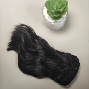 Natural Black Sleek Bob Wig